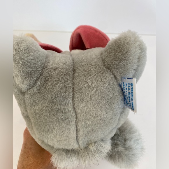 Vintage Eden Beatrix Potter Timmy Tiptoes 
Plush Toy Gray Squirrel, 7” - Picture 4 of 6